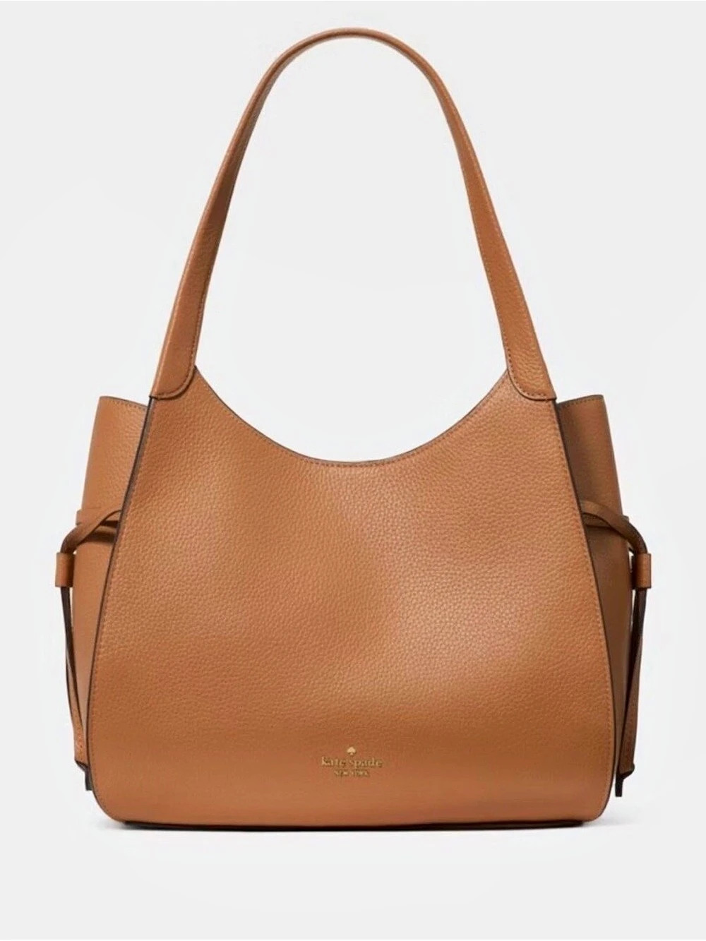Kate Spade Stash Carry All Shoulder Bag in Bungalow Brown NWT